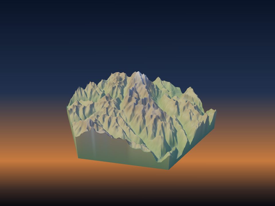 3D model of UTMB