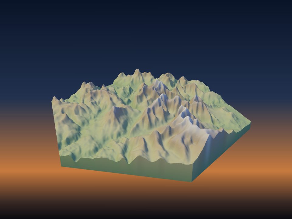 3D model of Eryri 100 by UTMB