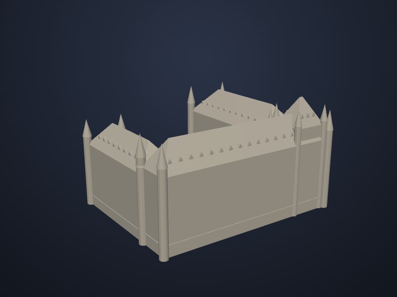 Fairmont Château Laurier 3D printable model