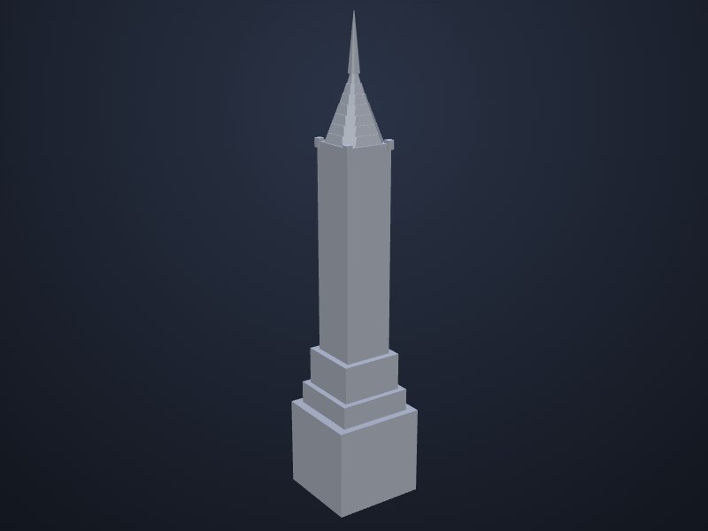 Chrysler Building 3D printable model
