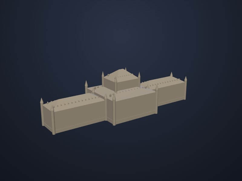 Fairmont Banff Springs 3D printable model