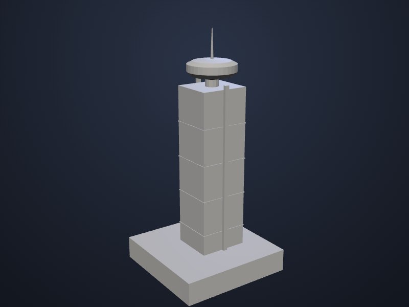 Harbour Centre 3D printable model
