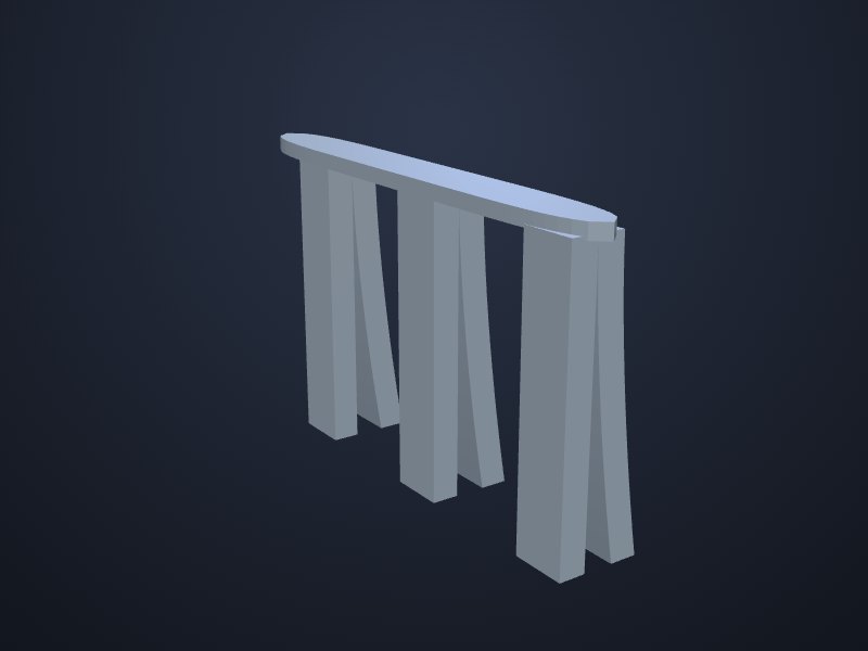 Marina Bay Sands 3D printable model