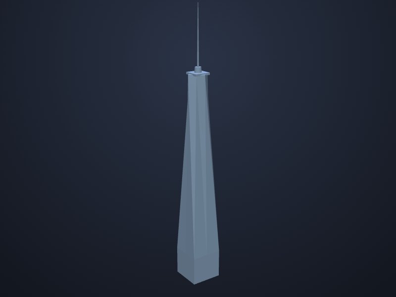 One World Trade Center 3D printable model
