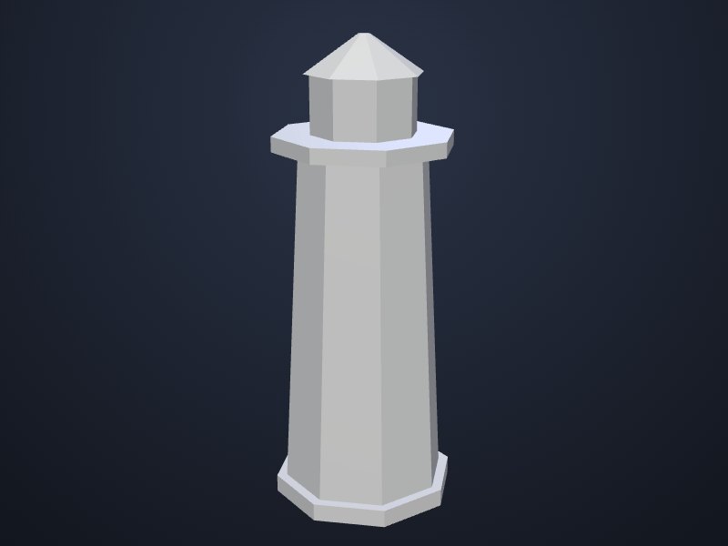 Peggy’s Cove Lighthouse 3D printable model