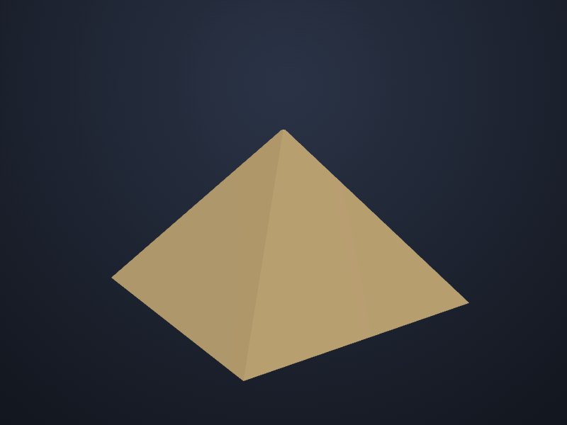 Pyramid of Khafre 3D printable model