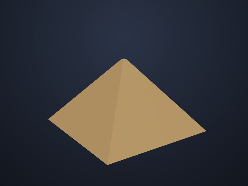 Pyramid of Menkaure 3D printable model