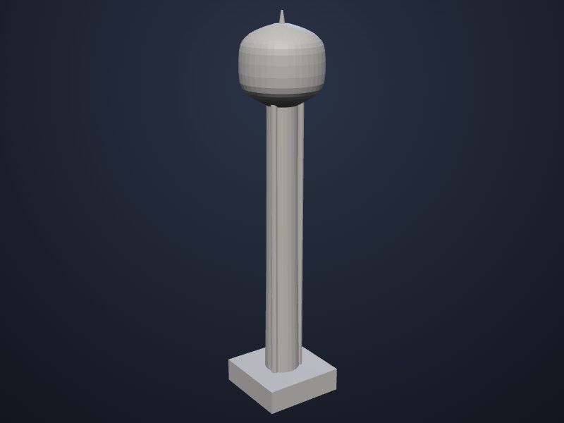 Skylon Tower 3D printable model
