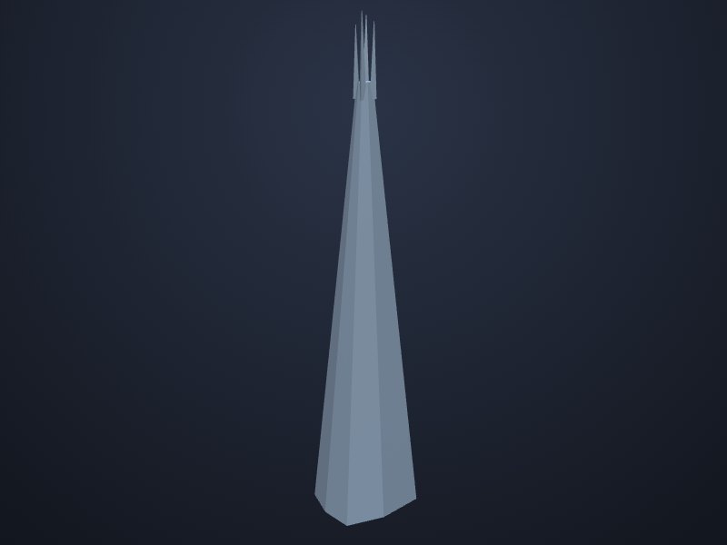 The Shard 3D printable model